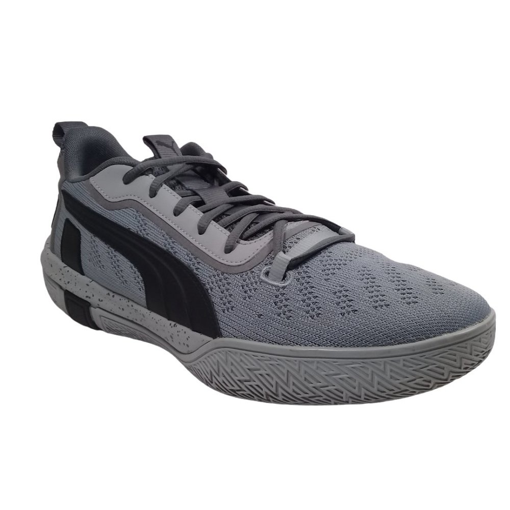 COPY - PUMA Men's Legacy Low Basketball HYBRID Foam Cushioning Gray Sneakers Sh…